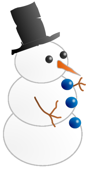 Free Snowman Clipart