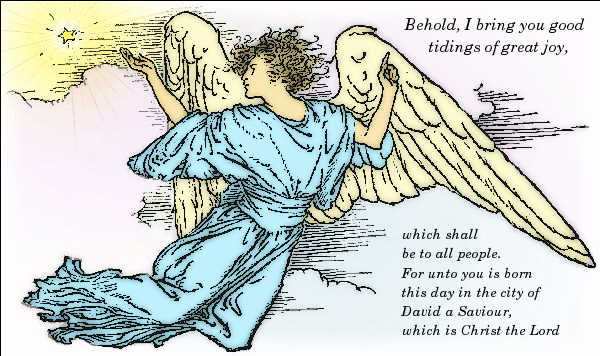 Free Christmas Angels Clipart