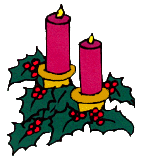 Free Christmas Candles Clipart