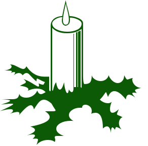 Free Green Christmas Clipart