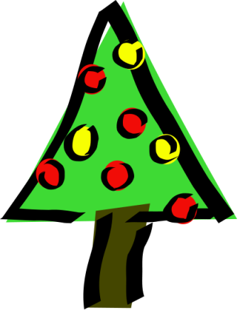 Free Christmas Tree Clipart