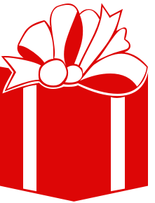 Free Christmas Present Clipart