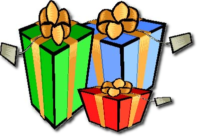 Free Christmas Present Clipart