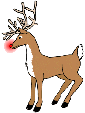 Free Christmas Animals Clipart