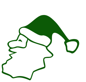 Free Green Christmas Clipart