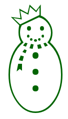 Free Green Christmas Clipart