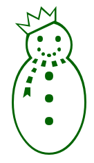 Free Snowman Clipart