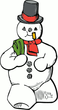 Free Snowman Clipart