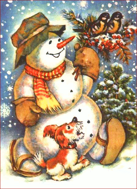 Free Snowman Clipart