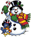 Free Snowman Clipart