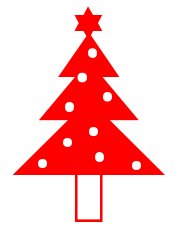 Free Red Christmas Clipart