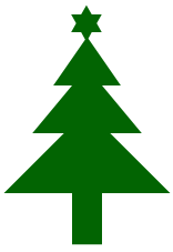 Free Green Christmas Clipart