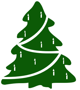 Free Green Christmas Clipart