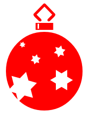 Free Red Christmas Clipart