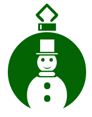 Free Green Christmas Clipart