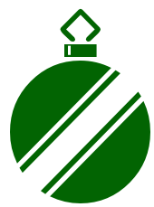 Free Green Christmas Clipart