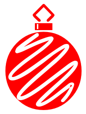 Free Red Christmas Clipart