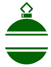 Free Green Christmas Clipart