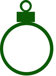 Free Green Christmas Clipart