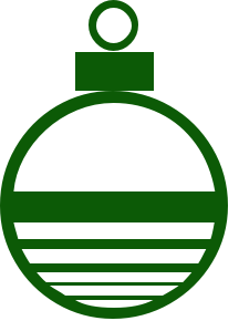 Free Green Christmas Clipart