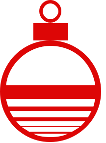 Free Red Christmas Clipart