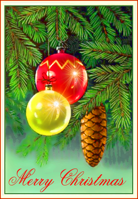 Free Christmas Ornaments Clipart