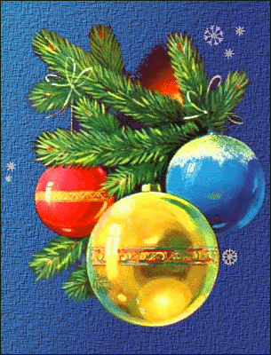 Free Christmas Ornaments Clipart