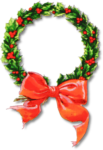 Free Christmas Bows Clipart