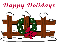 Free Christmas Greetings Clipart