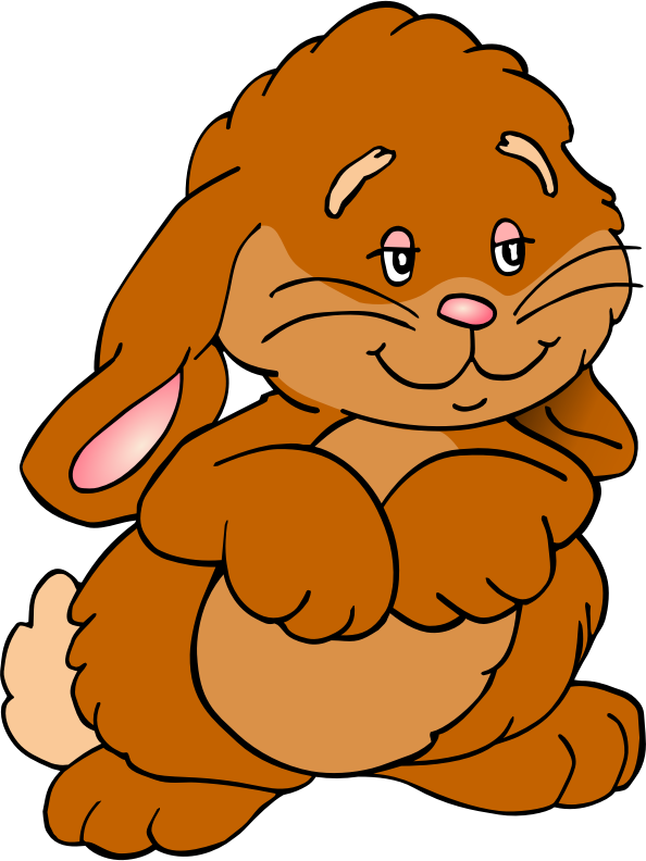 Free Happy Bunny Clipart