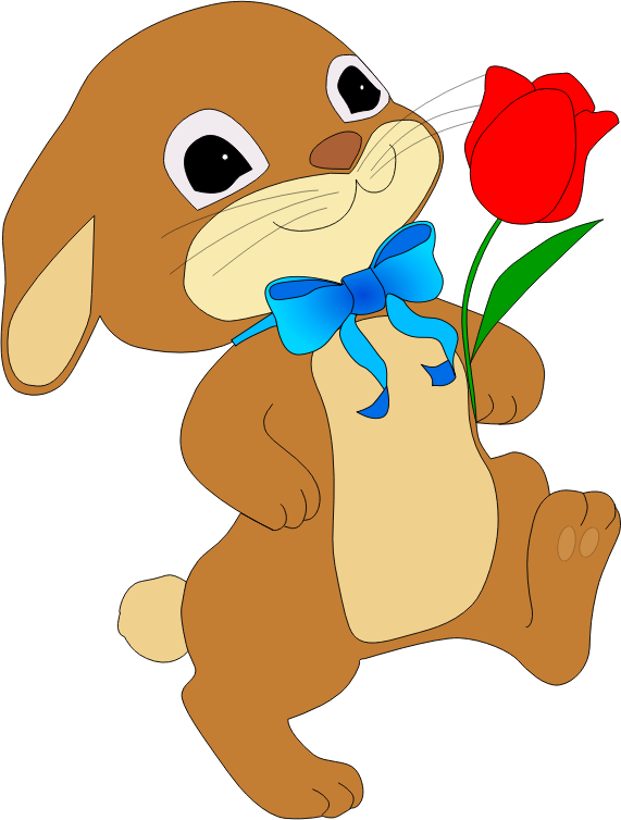 Free Cartoon Bunny Clipart