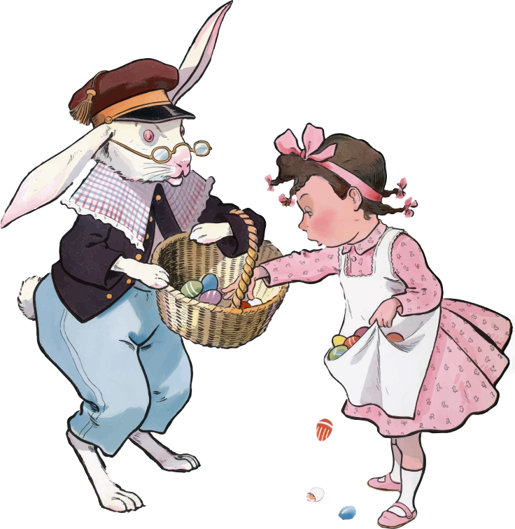 Free Easter Egg Hunt Clipart