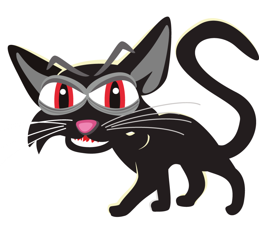 Free Black Cat Clipart