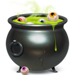 Free Witches Cauldron Clipart