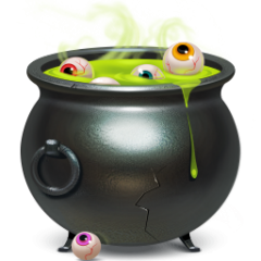 Free Witches Cauldron Clipart