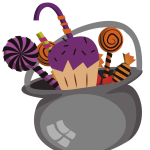 Free Trick or Treat Clipart