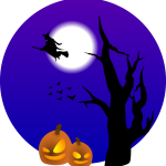 Free Halloween Scene Clipart