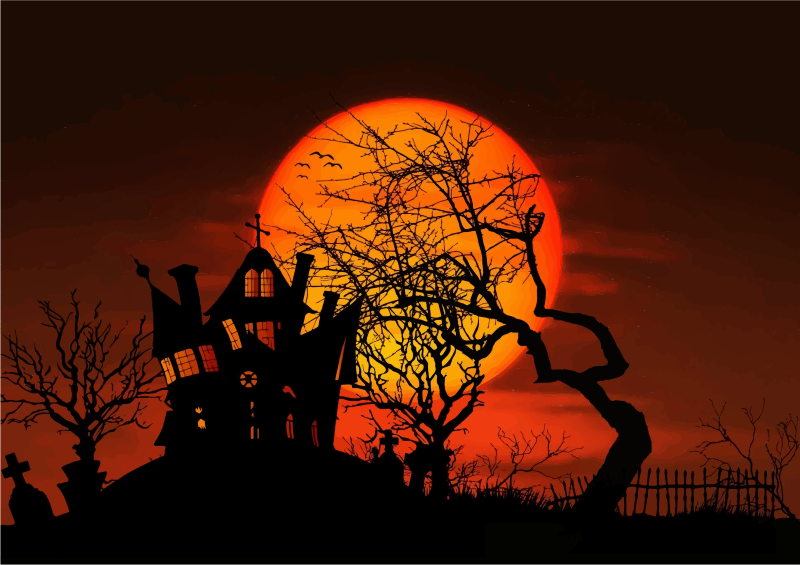 Free Haunted House Clipart