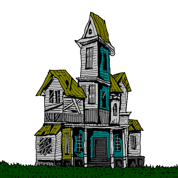 Free Haunted House Clipart