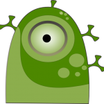 Free One Eyed Monster Clipart