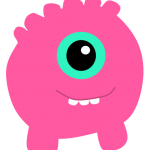 Free One Eyed Monster Clipart