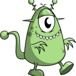 Free One Eyed Monster Clipart