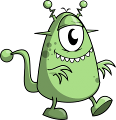 Free Alien Monster Clipart