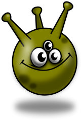 Free Alien Monster Clipart