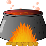 Free Witches Cauldron Clipart