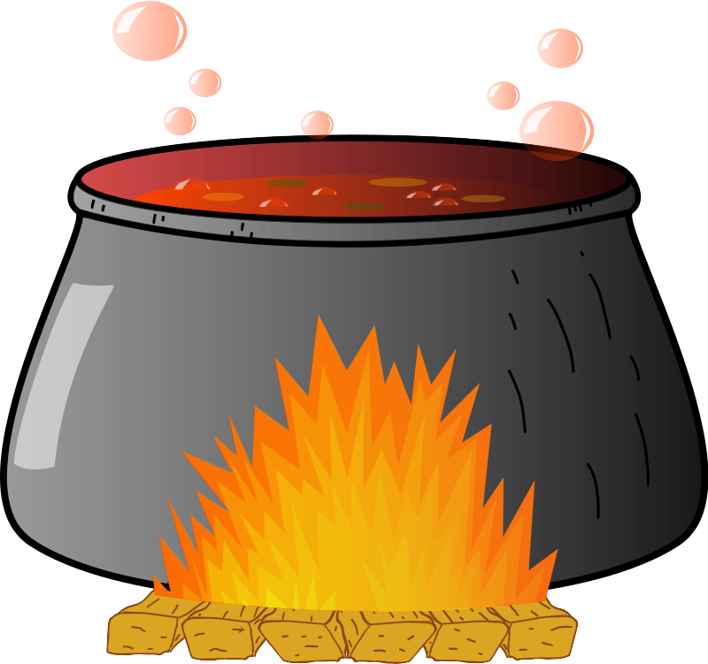 Free Witches Cauldron Clipart