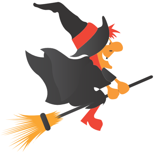 Free Witches Broom Clipart