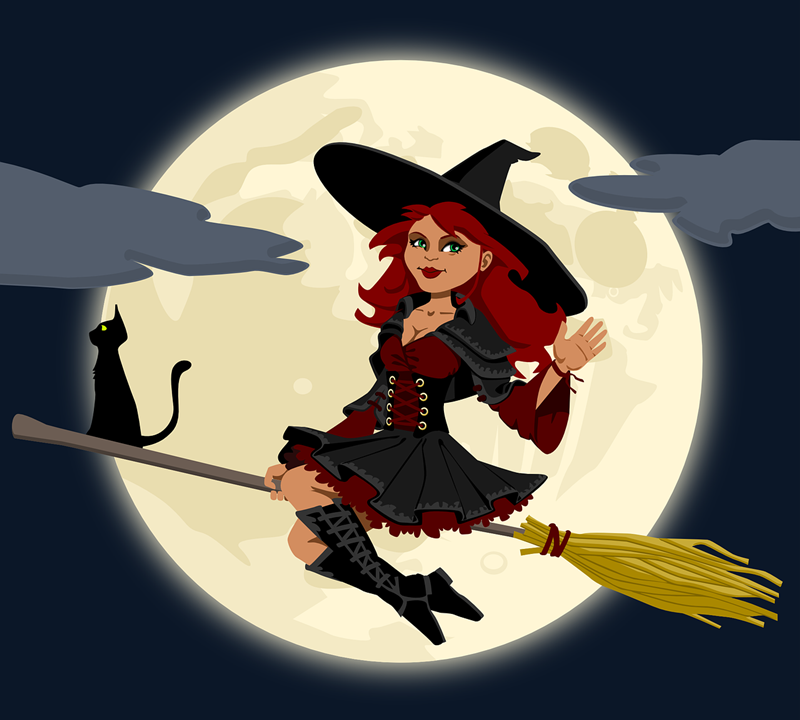 Free Witch Clipart