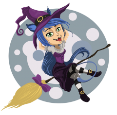 Free Witch Clipart