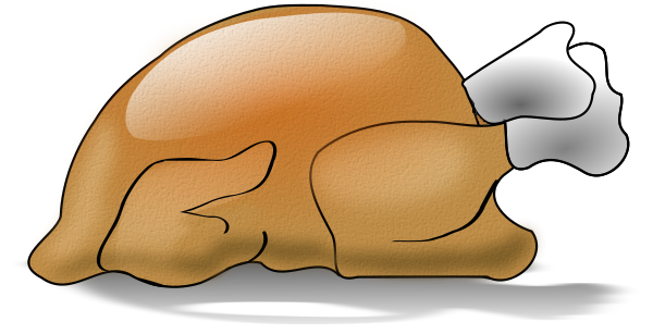 Free Baked Turkey Clipart